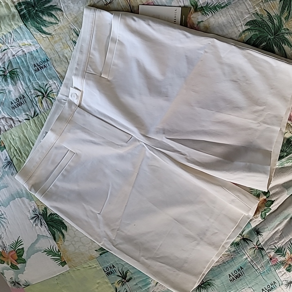 Cutter & Buck white shorts